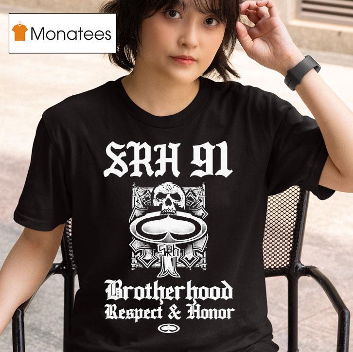 Supporting Radical Habits Brotherhood Respect And Honor Shirt
