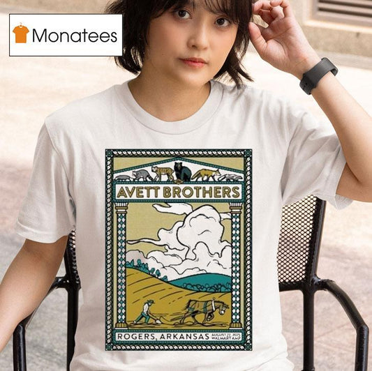 The Avett Brothers 08-22-2025 Tour Rogers, Arkansas Shirt