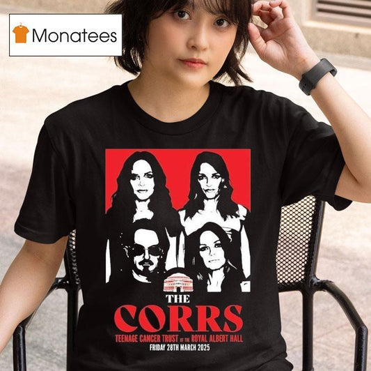 The Corrs Nage Cancer Trust At The Royal Albert Hall Friday 28th March 2025 Shirt