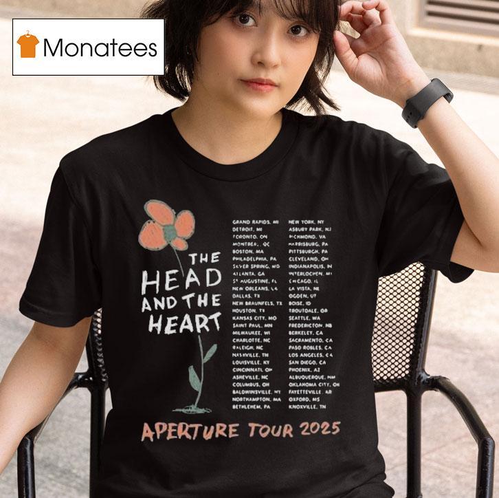 The Head And The Heart Aperture Tour 2025 Dates Shirt