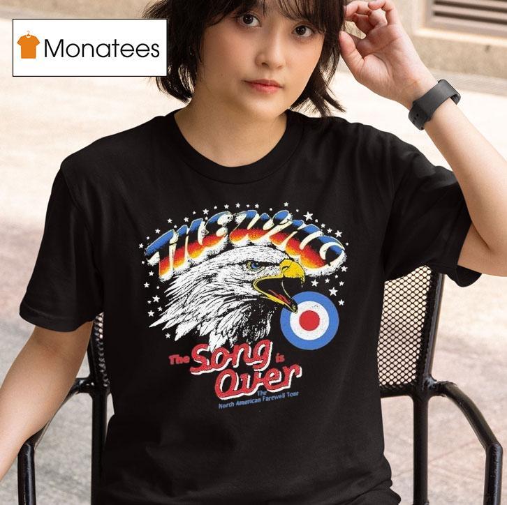 The Who The Song Is Over North America 2025 Farewell Tour Eagle Shirt