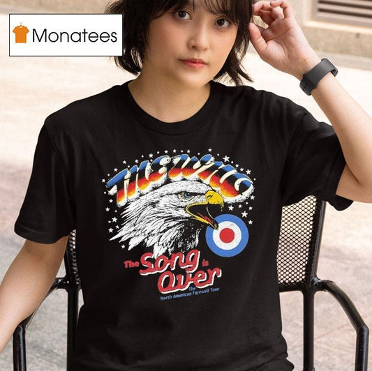 The Who The Song Is Over North America 2025 Farewell Tour Eagle Shirt