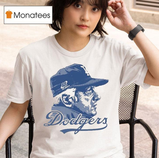 Tommy Lasorda Blue Heaven On Earth Los Angeles Dodgers Twelve Thirn Shirt