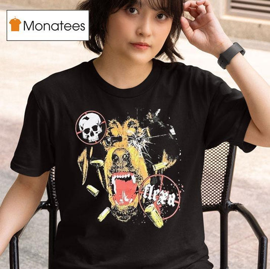 Top Flexana Angry Dog Shirt
