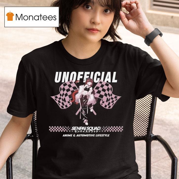 Un Senpai Squad Anime And Automotive Lifestyle Shirt