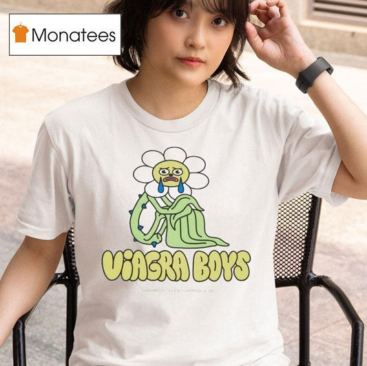 Viagra Boys Shrimptech Enterprises Ab Wither Shirt