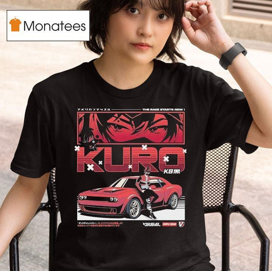 Vshojo X Senpai Squad Kuro The Race Starts Now Shirt