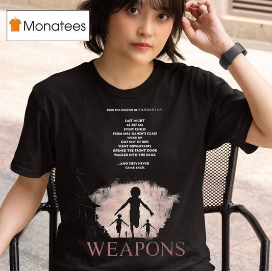 Weapons From The Director Of Barbarian Shirt