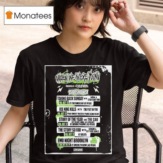 When We Were Young Festival Live Nation The Wwwyfest 2025 Sideshows Shirt