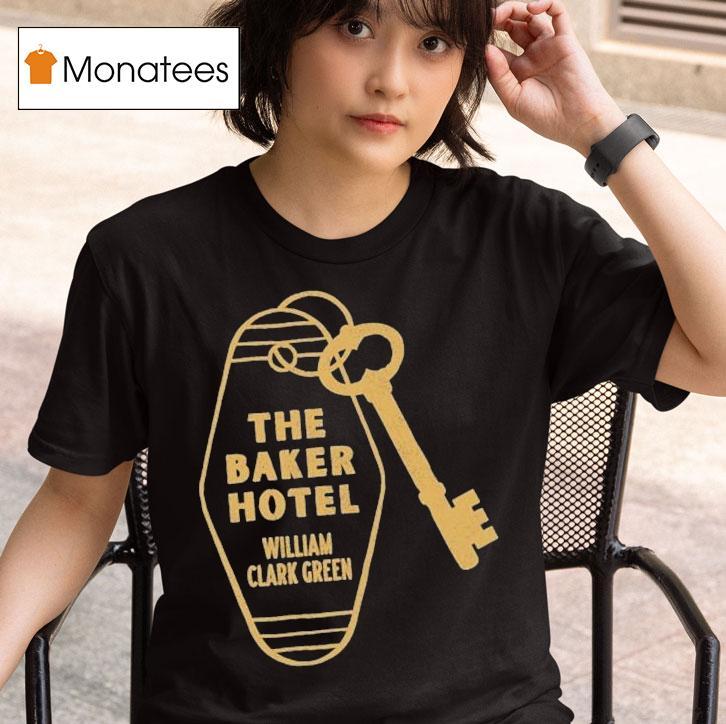 William Clark Green The Baker Hotel Skeleton Key Tour Shirt