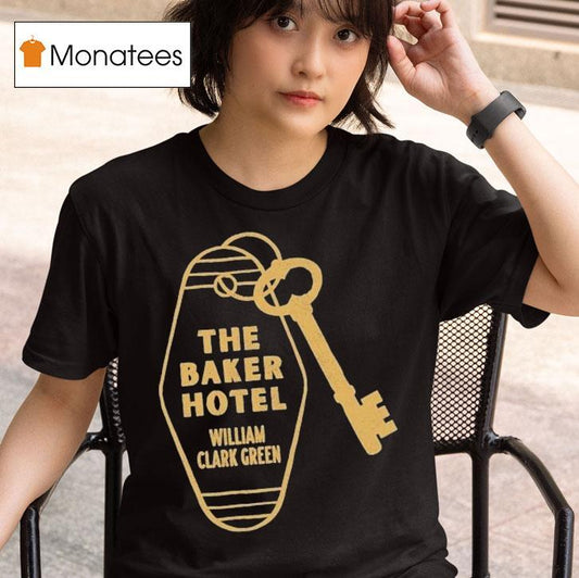 William Clark Green The Baker Hotel Skeleton Key Tour Shirt