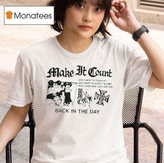 Wmc Make It Count Back In The Day Mouse Friends Shirt