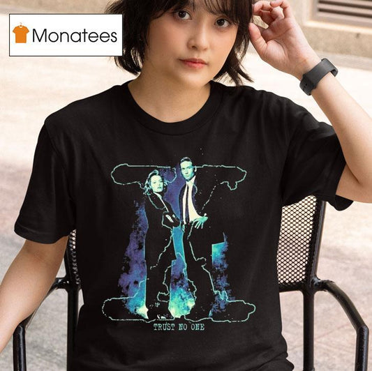 X The Files Truth No One Mulder And Scully Tv Promo Shirt