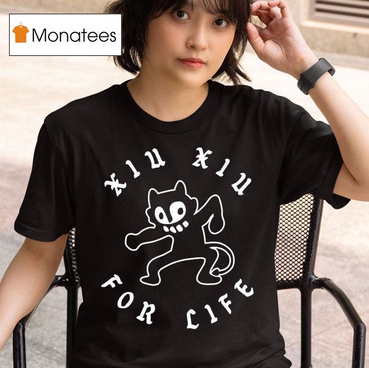Xiu Xiu For Life Cat Shirt