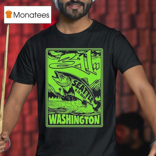 311 Aug 13 2025 Concert Marymoor Park In Redmond, Washington Fish Shirt