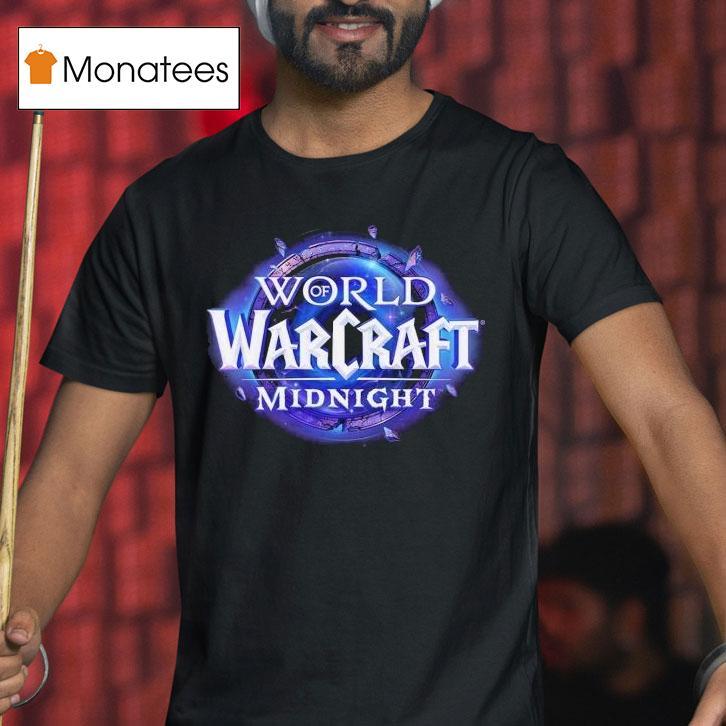 Blizzard World Of Warcraft Midnight Logo Shirt