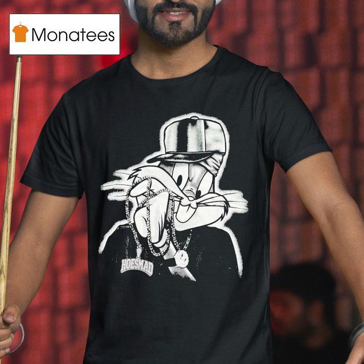 Bugs Bunny Hoesmad Rhinestone Looney Tunes Shirt
