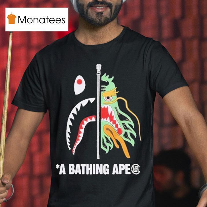Camo Shark A Bathing Ape Shirt