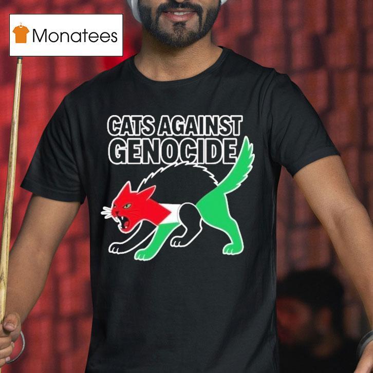 Cats Against Genocide Palestine Shirt