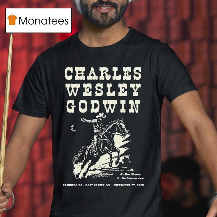 Charles Wesley Godwin At Grinders Kc In Kansas City, Mo On Sep 27 2025 Cowboy Shirt