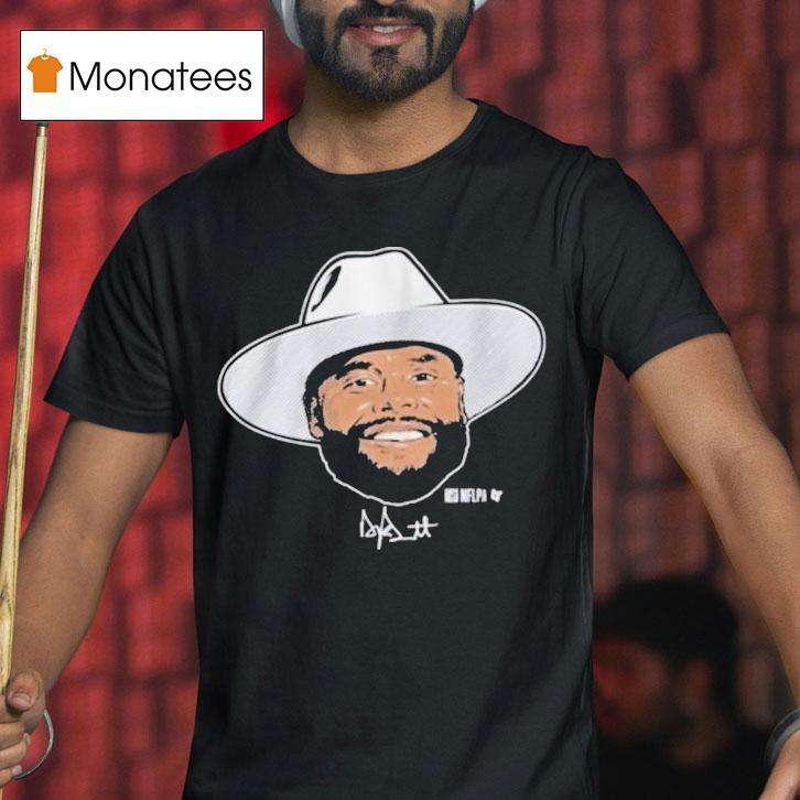 Dak Prescott Swag Head Dallas Cowboys Samantha Shirt