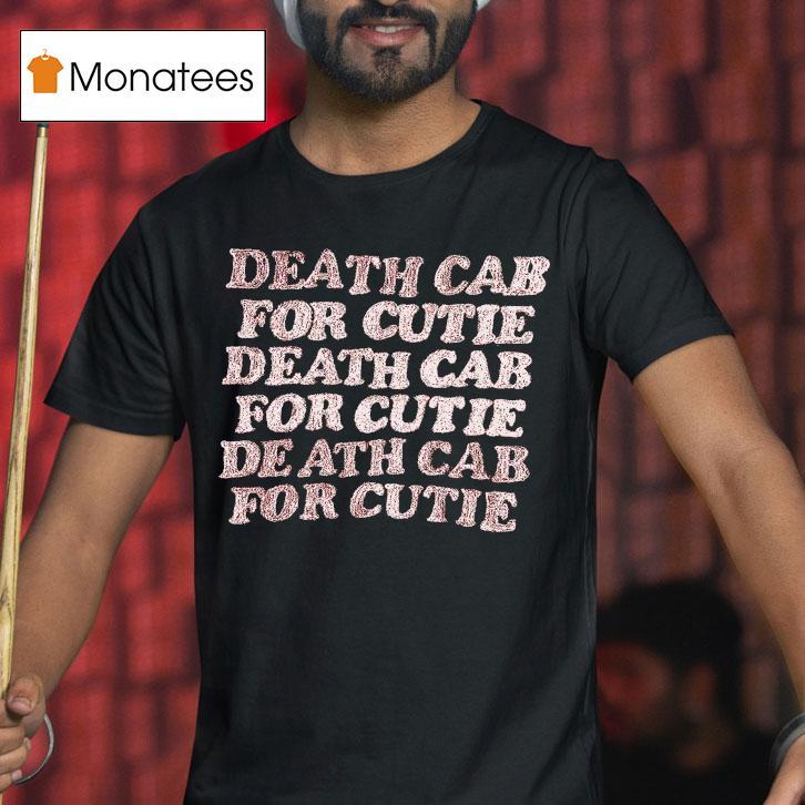 Death Cab For Cutie Crayon Shirt