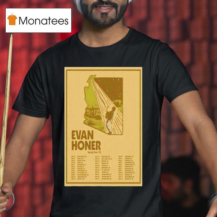 Evan Honer Spring Tour 2025 Shirt