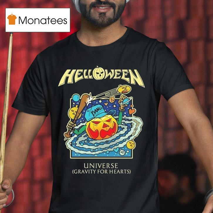 Helloween Giants And Monsters Universe Gravity For Hearts Halloween Shirt