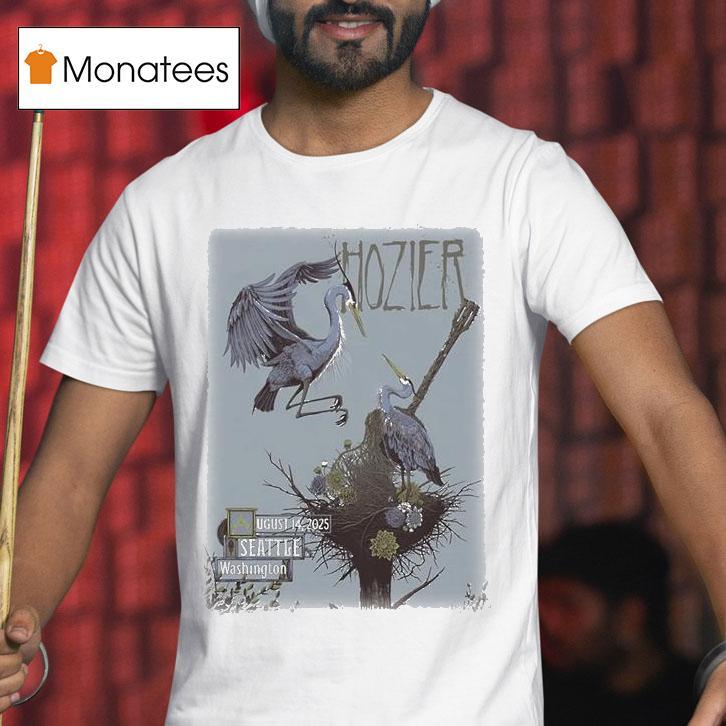 Hozier Seattle 2025 Tour At Seattle In Washington On August 14 Shirt