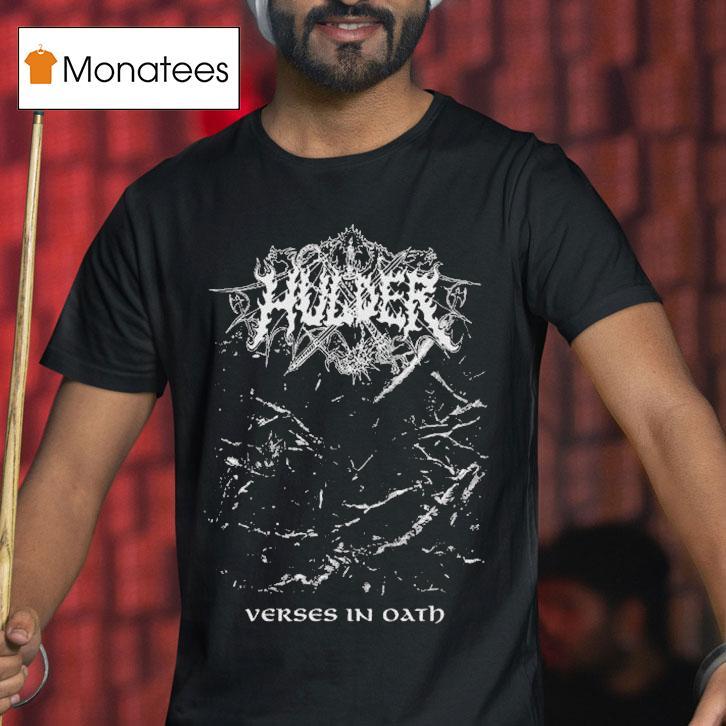 Hulder Verses In Oath Tour Shirt