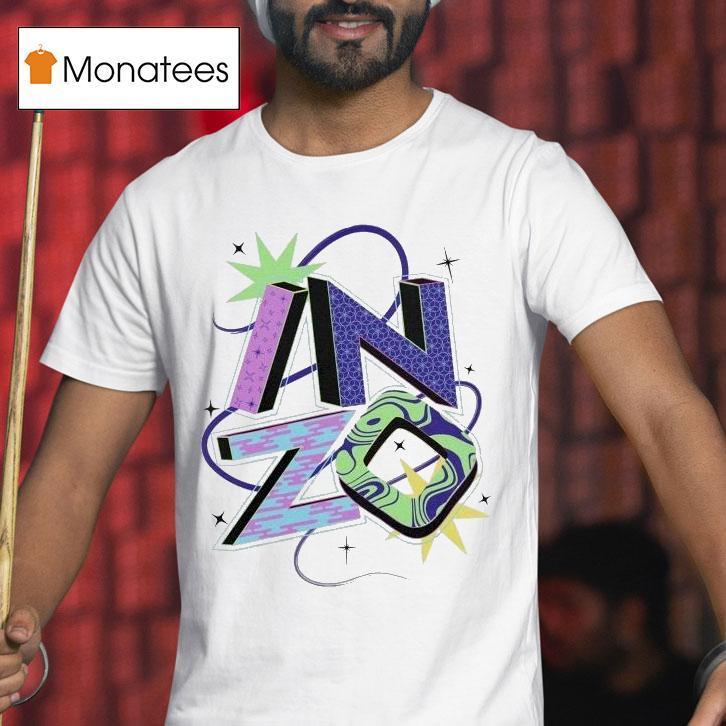 Inzo Cosmic Typography Shirt