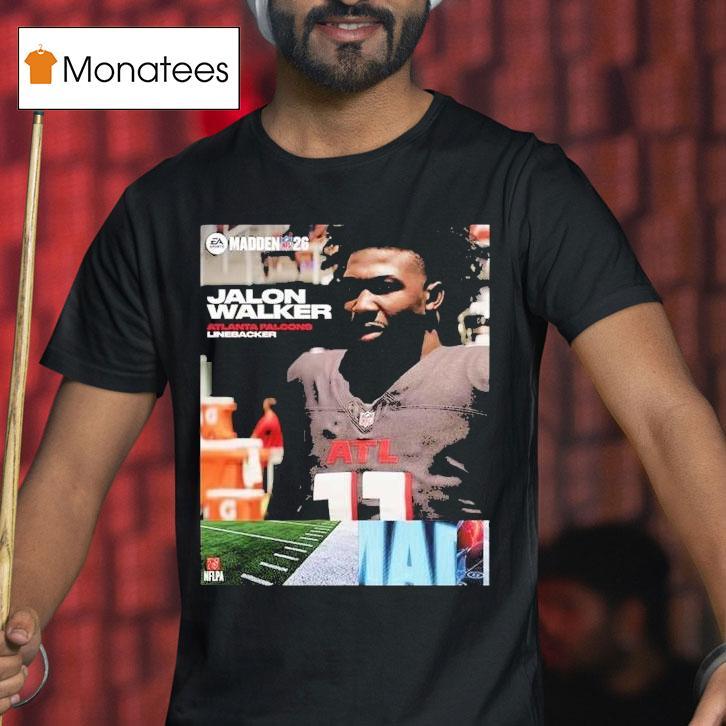 Jalon Walker Atlanta Falcons Rookie Debut Madden Nfl 26 American Football 2026 Shirt