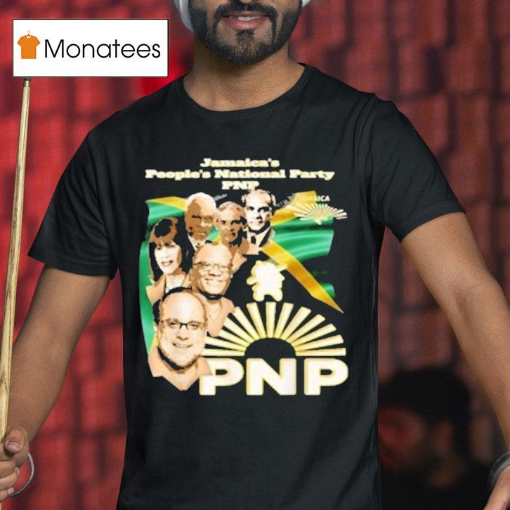 Jamaica's People's National Party Pnp Supporter Novelty Shirt