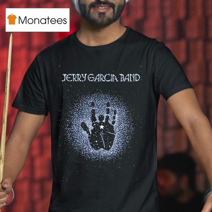 Jerry Garcia Live At The Warfield In San Francisco California On Feb 28 And Mar 1 And 2 1991 Handprint Shirt