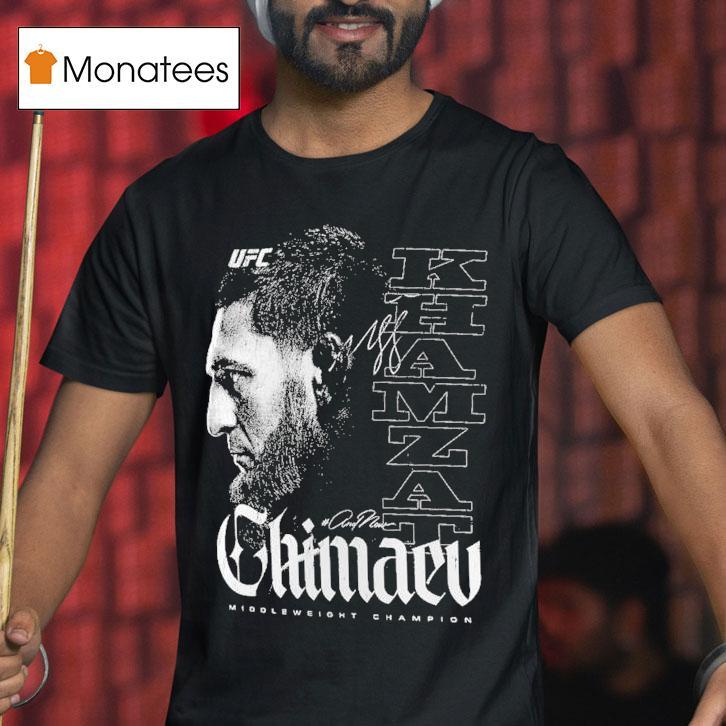 Khamzat Chimaev Ufc 319 #andnew World Men's Middleweight Champion Shirt