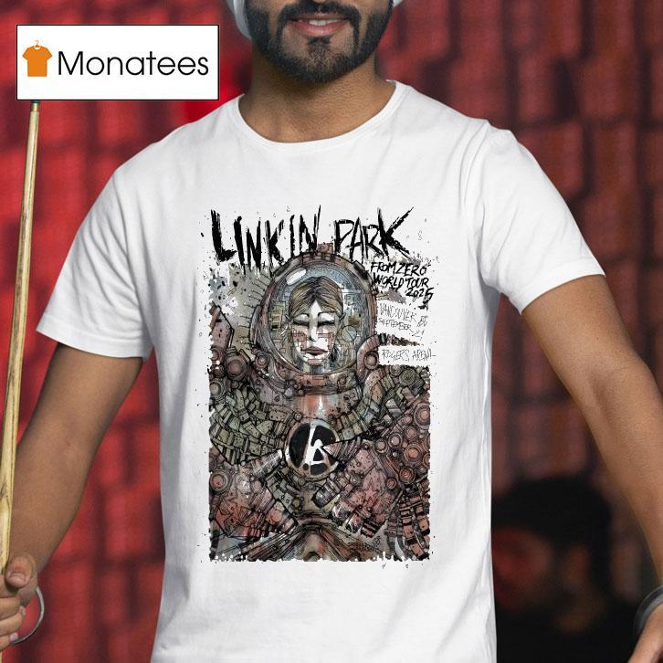 Linkin Park From Zero World Tour 2025 Rogers Vancouver Bc Sep 21st 2025 Shirt