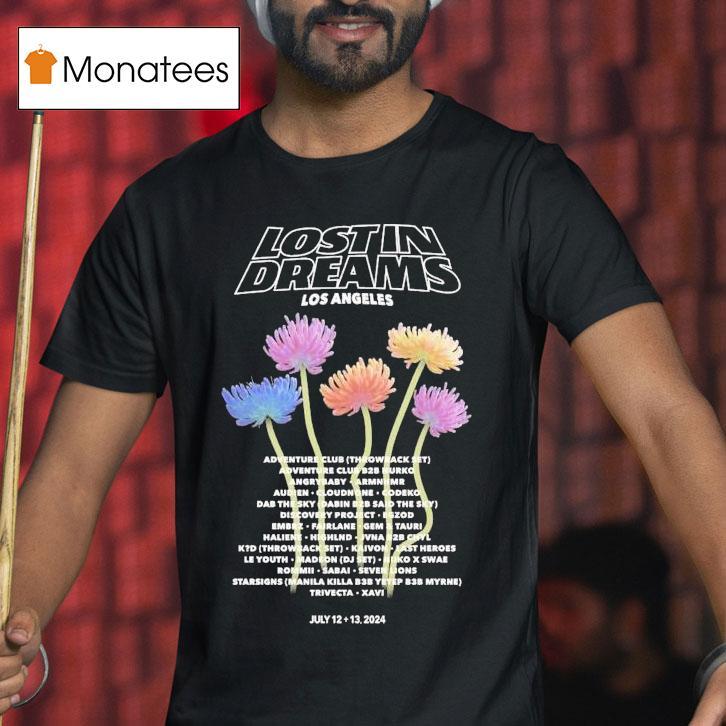 Lost In Dreams Los Angeles Blooming Shirt