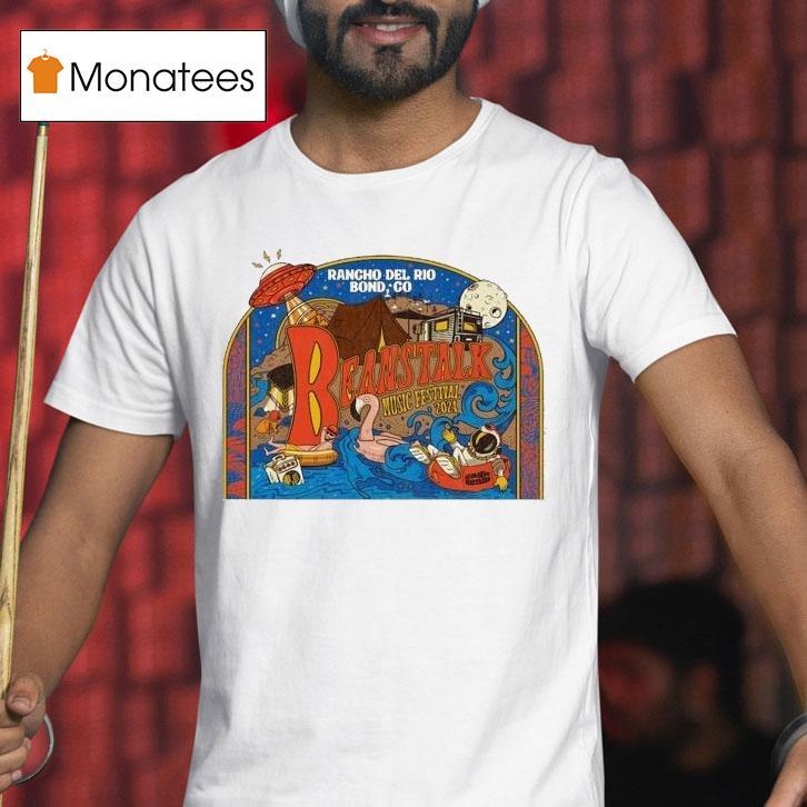 Magic Beans Rancho Del Rio Bond Co Beanstalk Music Festival 2024 Shirt