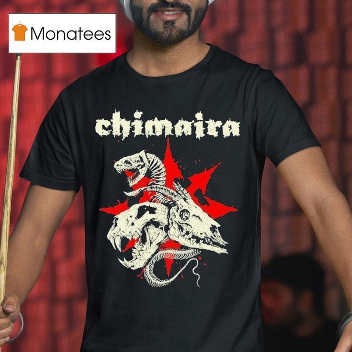 Mark Hunter Chimaira Skull Shirt