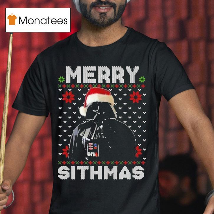 Merry Sithmas Darth Vader Ugly Holiday Christmas Shirt