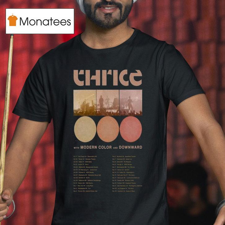 Modern Color Downward October November 2025 Shirt