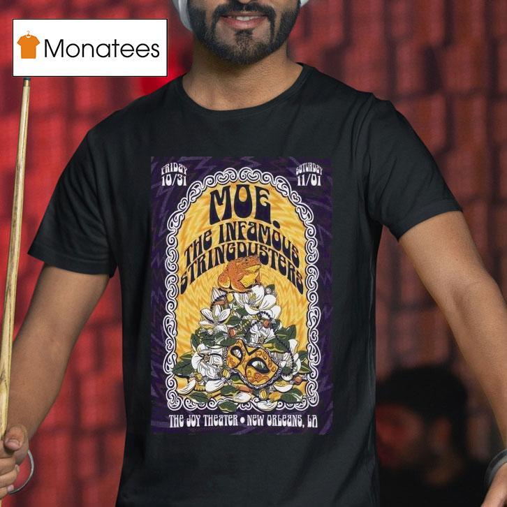 Moe The Joy Theater New Orleans, La Live Oct 31-nov 1 2025 Shirt