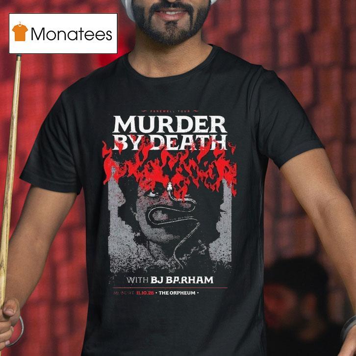 Murder By Death 11-10-2025 Tampa Fl The Orpheum Shirt