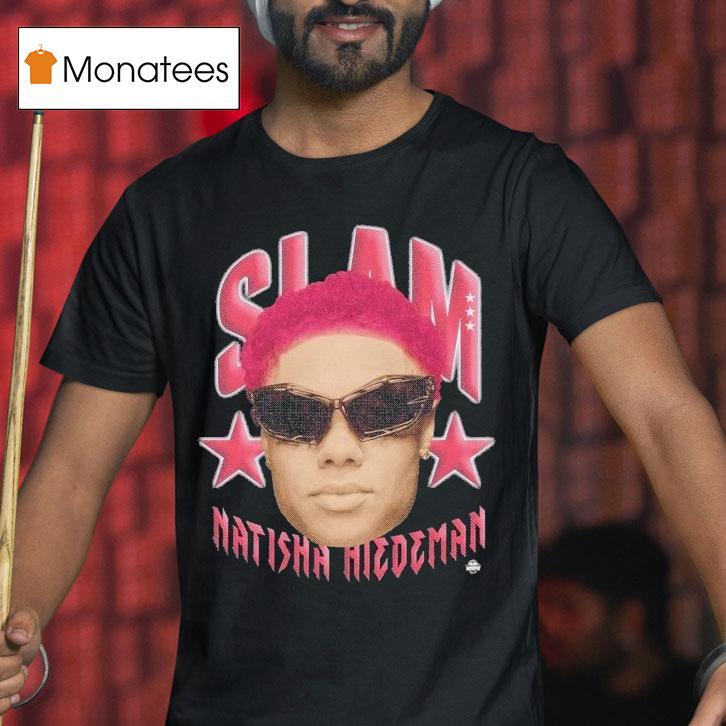 Natisha Hiedeman Slam Wnbpa Face Head Shirt