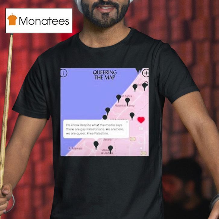 Ottawa Gay Queering The Map Palestine Shirt