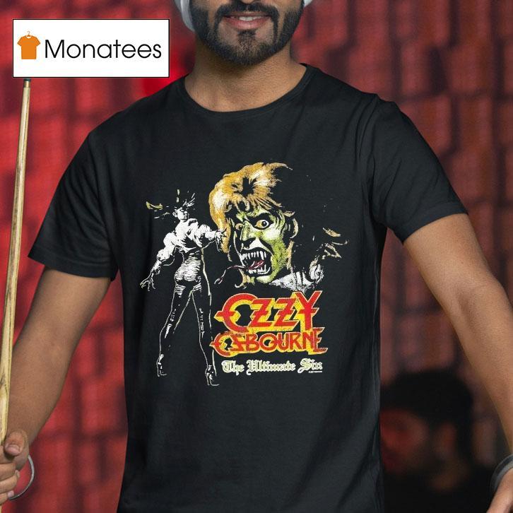 Ozzy Osbourne The Ultimate Sin Tour Shirt