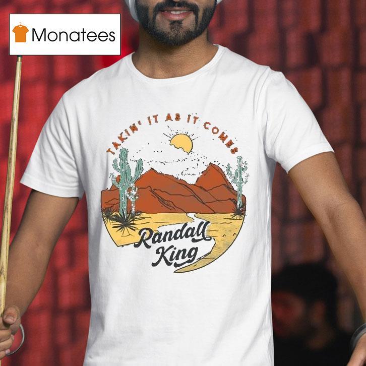 Randall King Takin' It As It Comes Desert Cactus Shirt