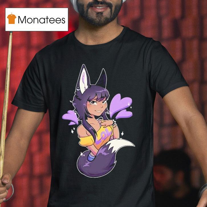 Sarawolf Wolf Girl Lover Waifu Shirt