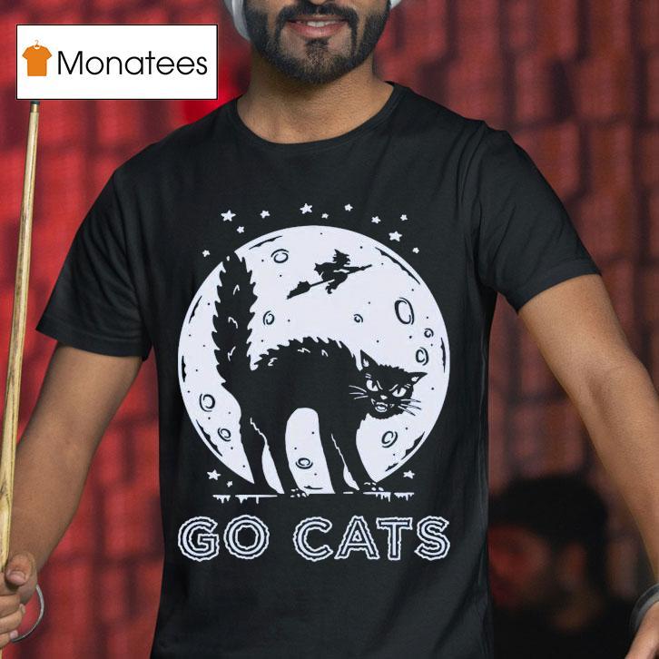 Scary Go Cats Halloween Shirt