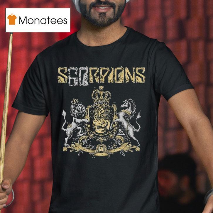 Scorpions Home Of Rock Coming Home To Hannover 60th Anniversary Hannover Crest Shirt